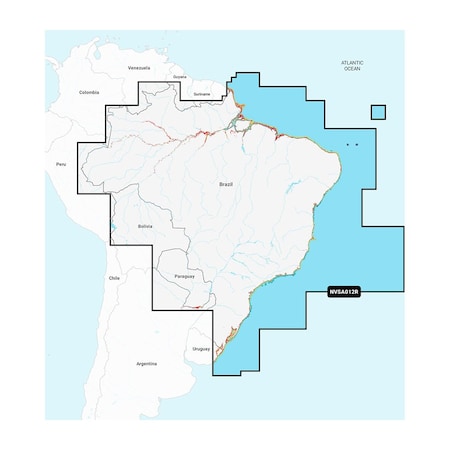 Garmin Navionics Vision+ NVSA012R Brazil 010-C1453-00